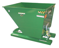 Thumbnail for 2 CuYd 70 Degree Medium Duty Self Dumping Hopper w/ Bumper Release - Green