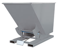 Thumbnail for 1/4 CuYd 70 Degree Medium Duty Self Dumping Hopper w/ Bumper Release - Gray