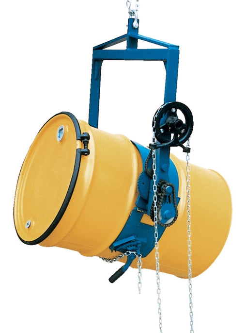 Vestil Drum Hoist Carrier / Rotator - 1,500-lbs Capacity