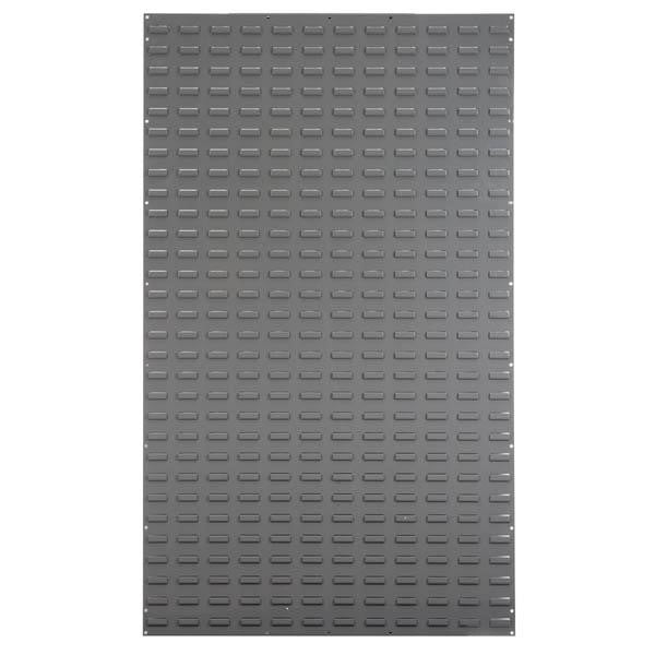 Akro-Mils® Louvered Panel, 36"L x 61"H x 5/16"W, Gray, 1/Each