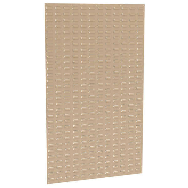 Akro-Mils® Louvered Panel, 36"L x 61"H x 5/16"W, Beige, 1/Each