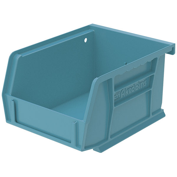 Akro-Mils® AkroBins® Standard Storage Bin, 5 3/8"L x 3"H x 4 1/8"W, Light Blue, 1/Each