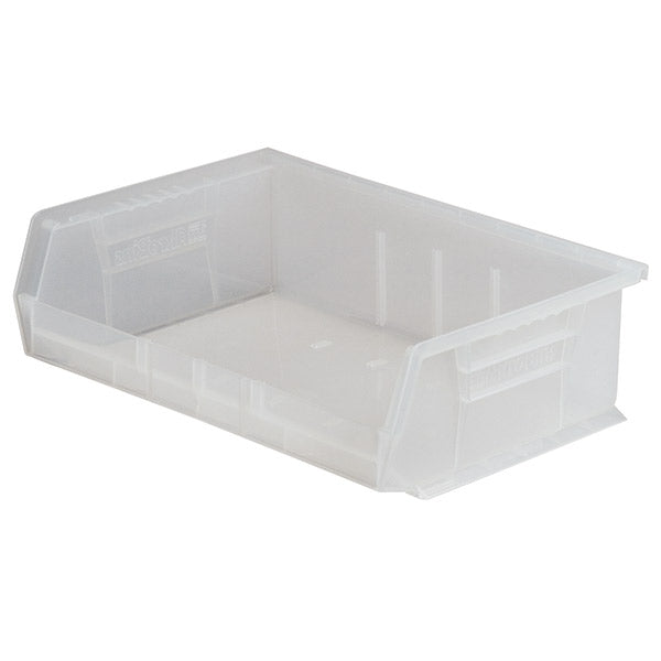 Akro-Mils® AkroBins® Standard Storage Bin, 10 7/8"L x 5"H x 16 1/2"W, Clear, 1/Each