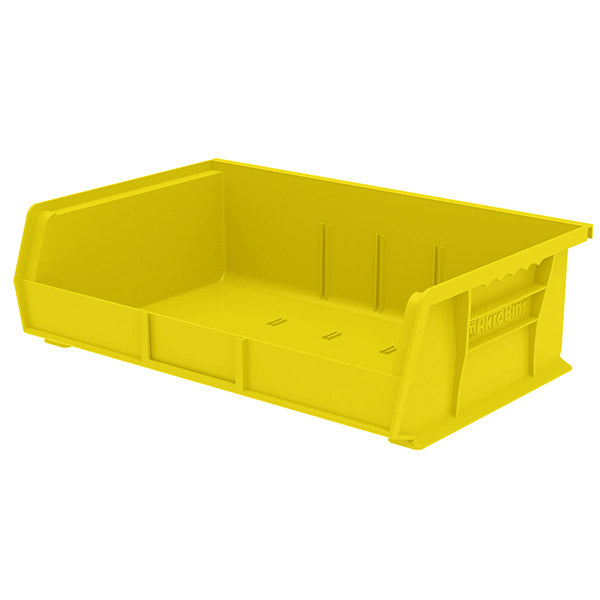 Akro-Mils® AkroBins® Standard Storage Bin, 10 7/8"L x 5"H x 16 1/2"W, Yellow, 1/Each