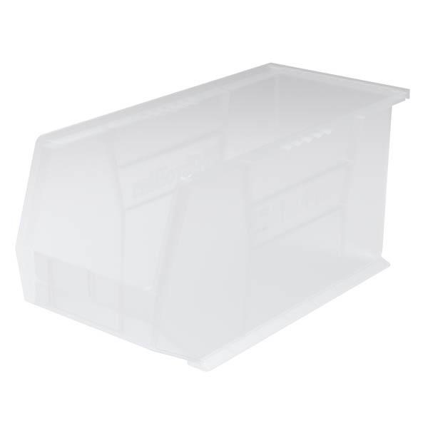 Akro-Mils® AkroBins® Standard Storage Bin, 18"L x 9"H x 8 1/4"W, Clear, 1/Each