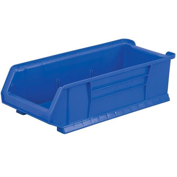 Akro-Mils® Super-Size AkroBins® Storage Bins, 23 7/8"L x 7"H x 11"W, Blue, 1/Each