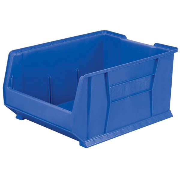 Akro-Mils® Super-Size AkroBins® Storage Bins, 23 7/8"L x 12"H x 18 1/4"W, Blue, 1/Each