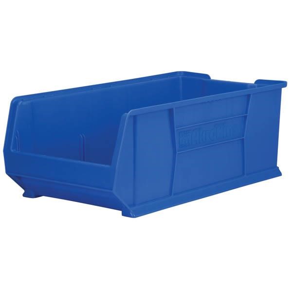 Akro-Mils® Super-Size AkroBins® Storage Bins, 29 7/8"L x 11"H x 16 1/2"W, Blue, 1/Each