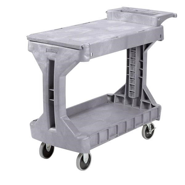Akro-Mils® Procart™ Utility Cart, Small, 41 1/2"L x 34 3/4"H x 19"W, Gray, 1/Each