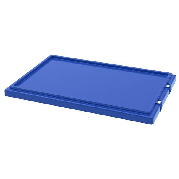 Akro-Mils® Nest & Stack Tote Lid (For 35240), Blue, 1/Each