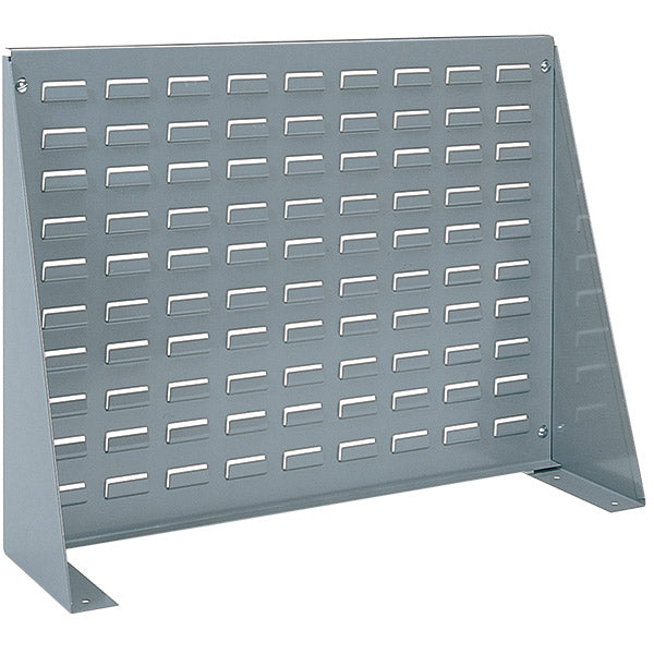 Akro-Mils® Louvered Bench Rack, 27 15/16"L x 19 9/16"H x 8 9/16"W, Gray, 1/Each