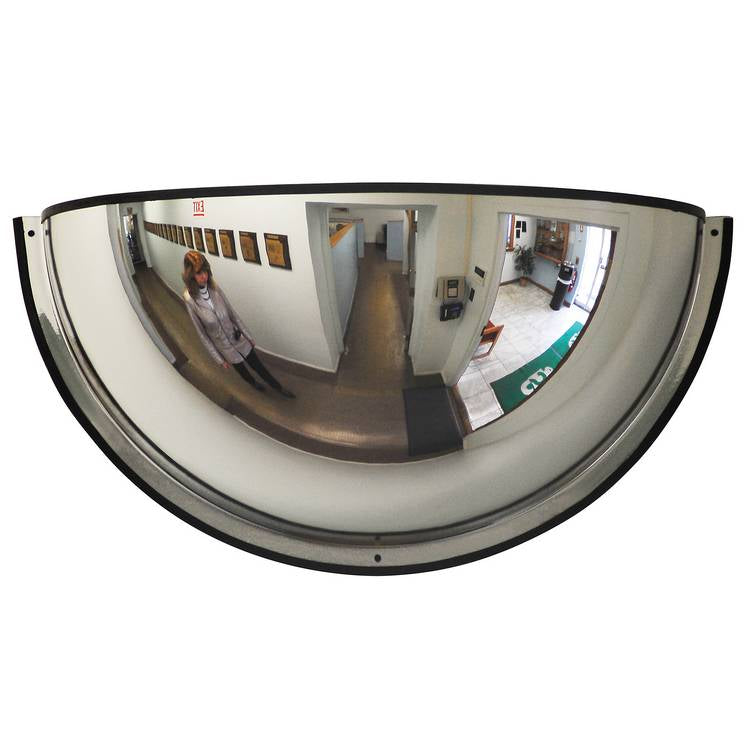 18 IN DOME 180 DEGREE ACRYLIC MIRROR - Model DOME-H18
