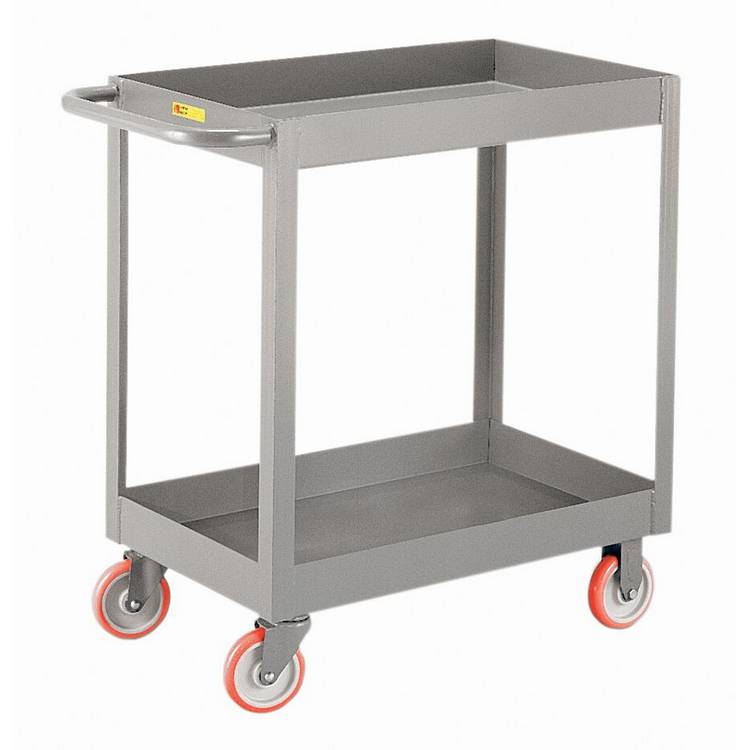 Little Giant 24" x 36" Shelf Truck 3" Deep w/ 5" Poly Casters