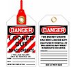 Danger Locked Out Do Not Operate (Lock Out Tag)