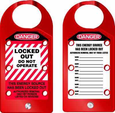 Danger Locked Out Do Not Operate