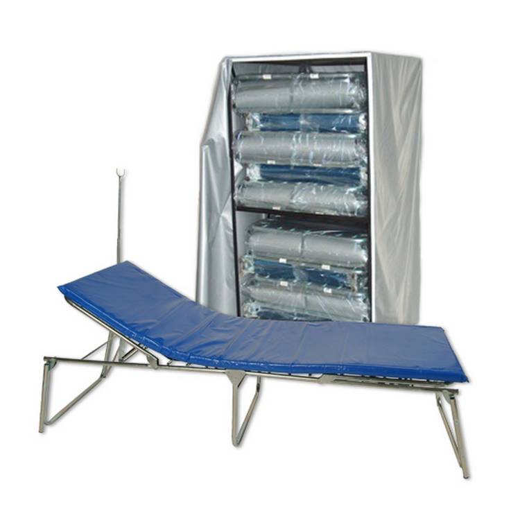10 Deluxe Adjustable Beds w/ Cart