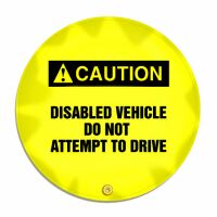 Disabled Vehicle Do Not Attempt To Drive 16"