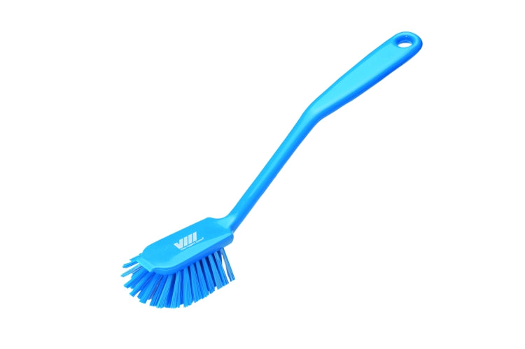 Dish Brush Soft Bristles Blue