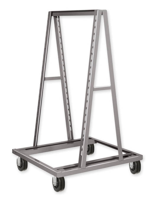 Pucel Double A-Frame Truck w/ 6" Phenolic Casters