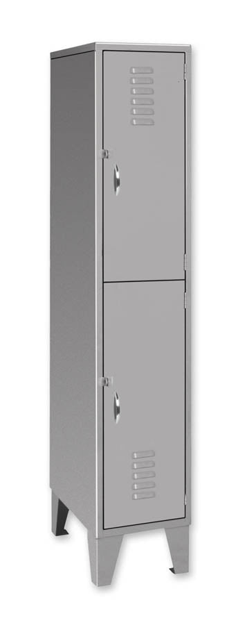 Pucel 12" x 12" x 60" Double Tier Steel Locker
