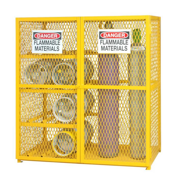 ECON GAS CYL CAB 8CYL HORZ / 9CYL VERT - Model EGCC8-9-50