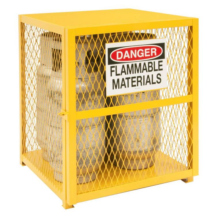 ECON GAS CYL CAB VERT 4 CYL #50 YELLOW - Model EGCVC4-50