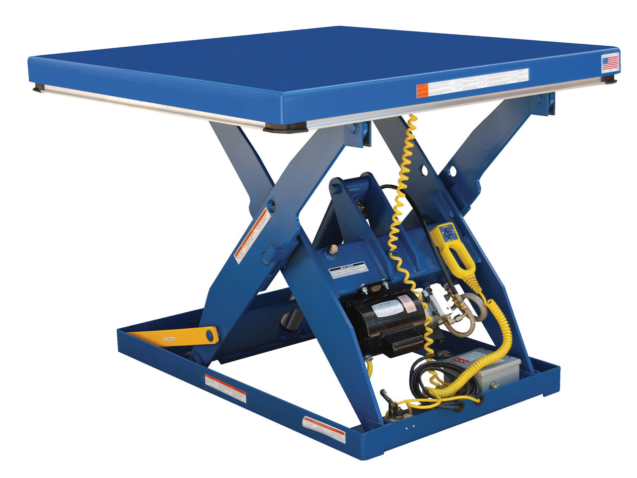 24" x 48" Electric/Hydraulic Scissor Table - 2,000-lbs Capacity