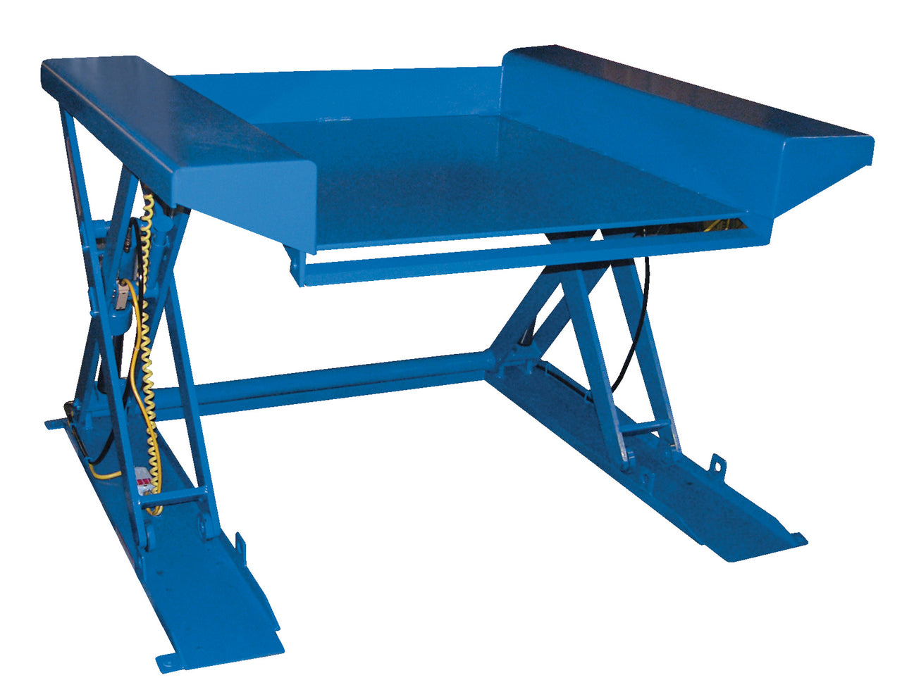 75" x 78" x 10" Ground Lift Scissor Table w/ 4,000-lbs Capacity