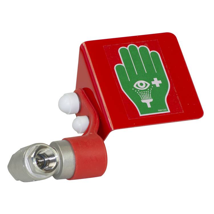 Replacement 1/2-inch Valve and Push Plate Kit for Eye/Face Washes