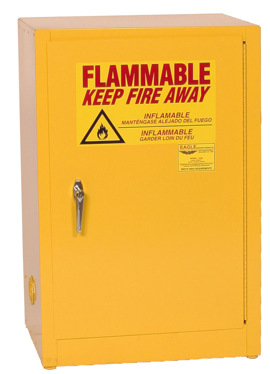 Eagle 12-Gallon Self-Closing Cabinet