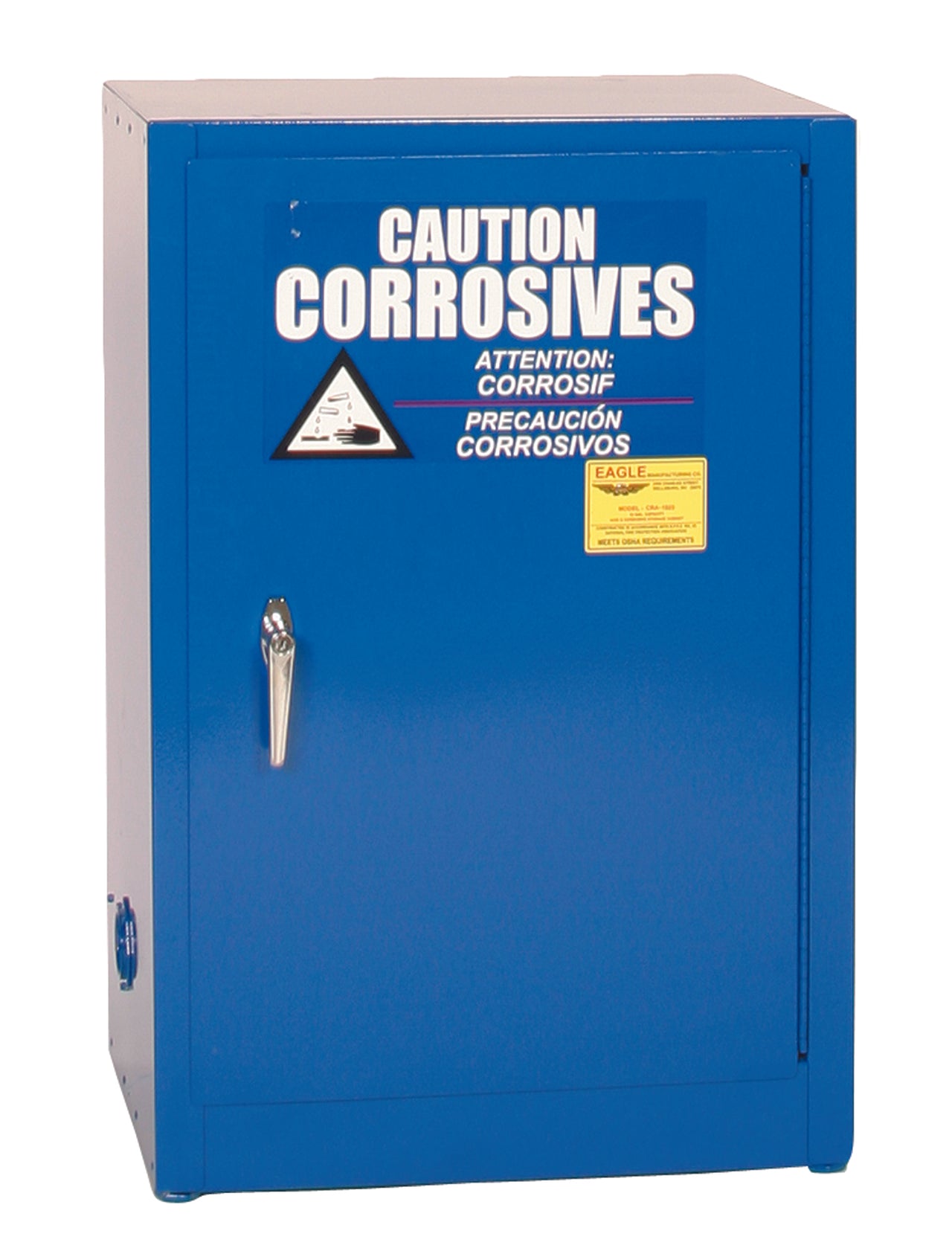 Eagle 12-Gallon Acid & Corrosive Manual-Close Cabinet