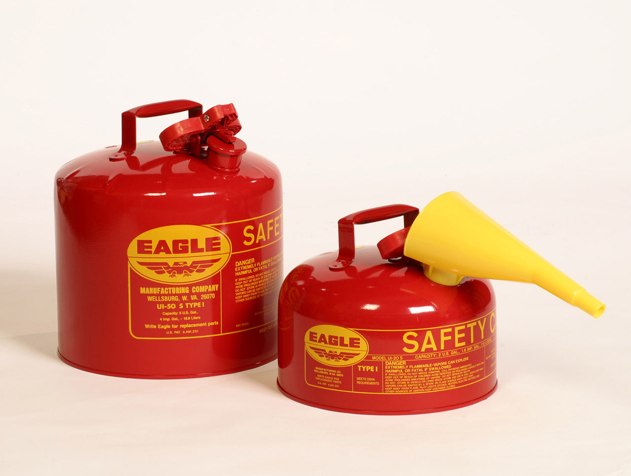 Eagle Metal Type 1 Safety Can 2-Gallon