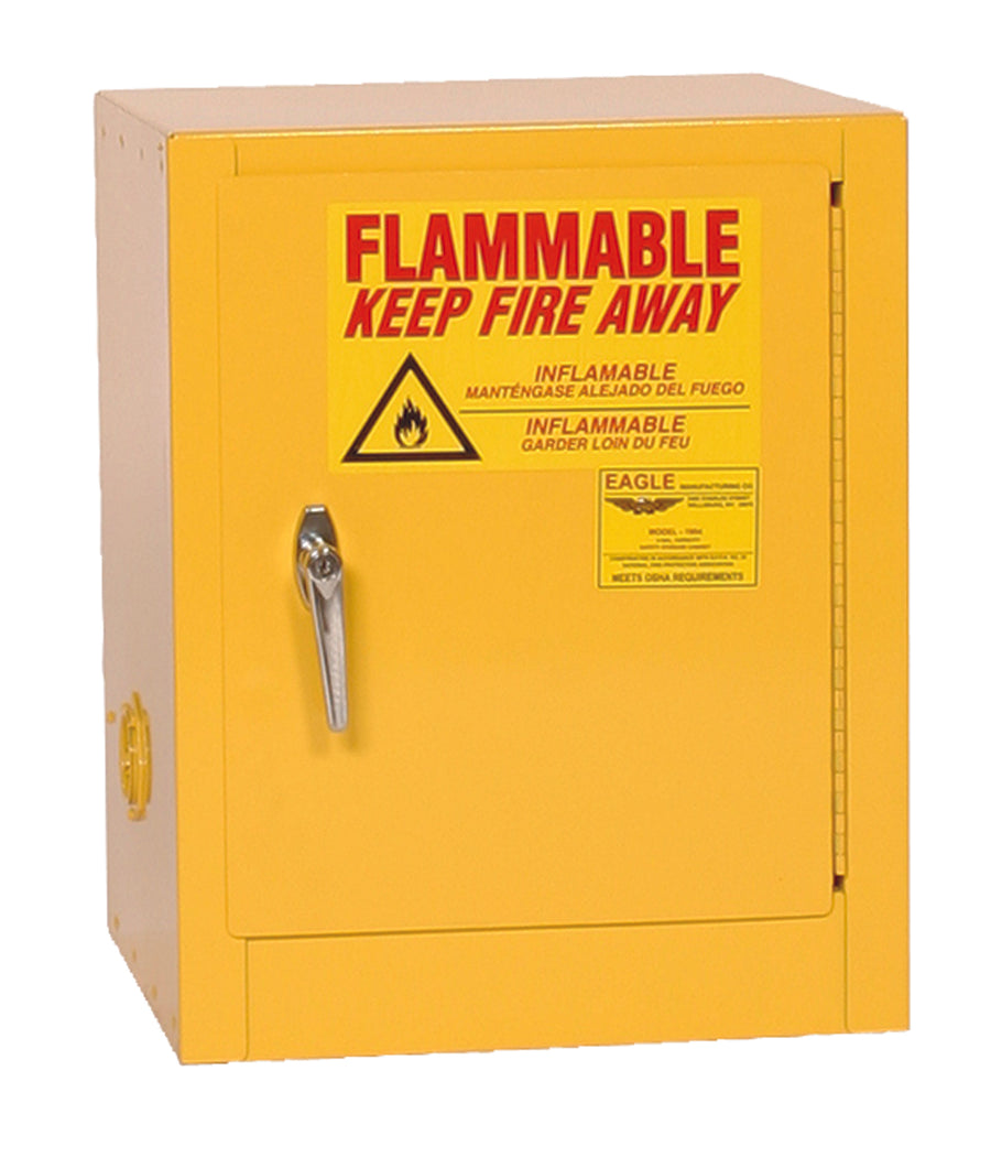 Eagle 4-Gallon Self-Closing Cabinet