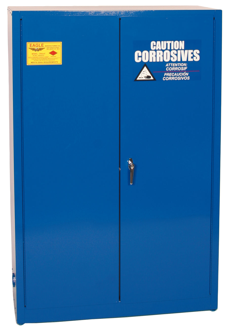 Eagle 45-Gallon Acid & Corrosive Manual-Close Cabinet