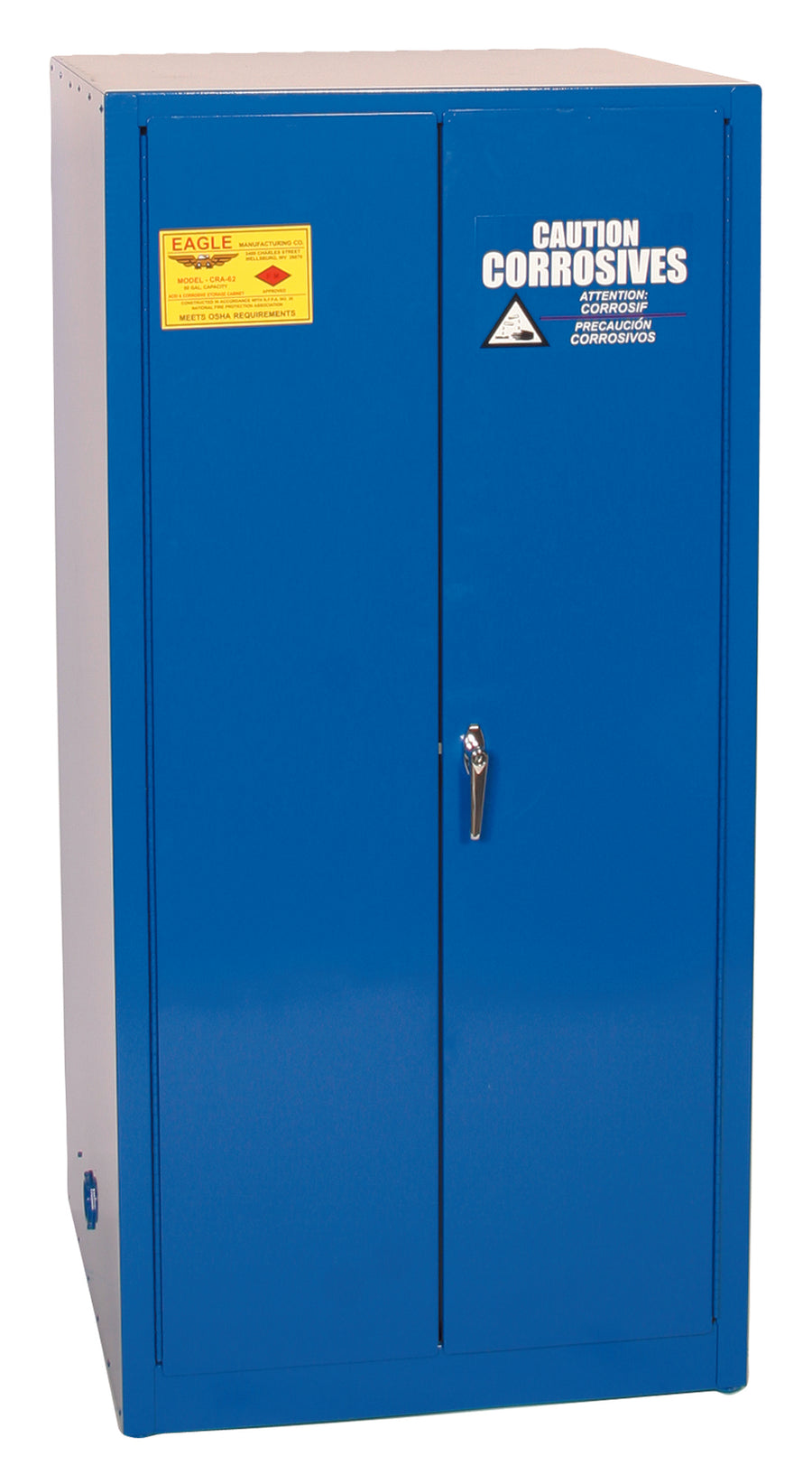 Eagle 60-Gallon Acid & Corrosive Manual-Close Cabinet