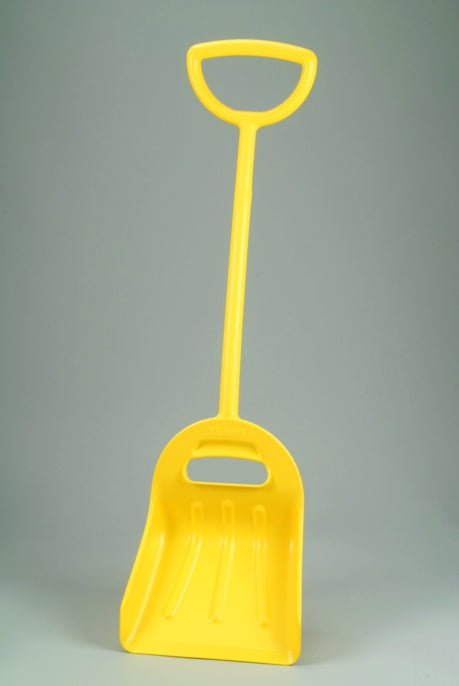 Ergonomic One-Piece Deep Shovel Yellow