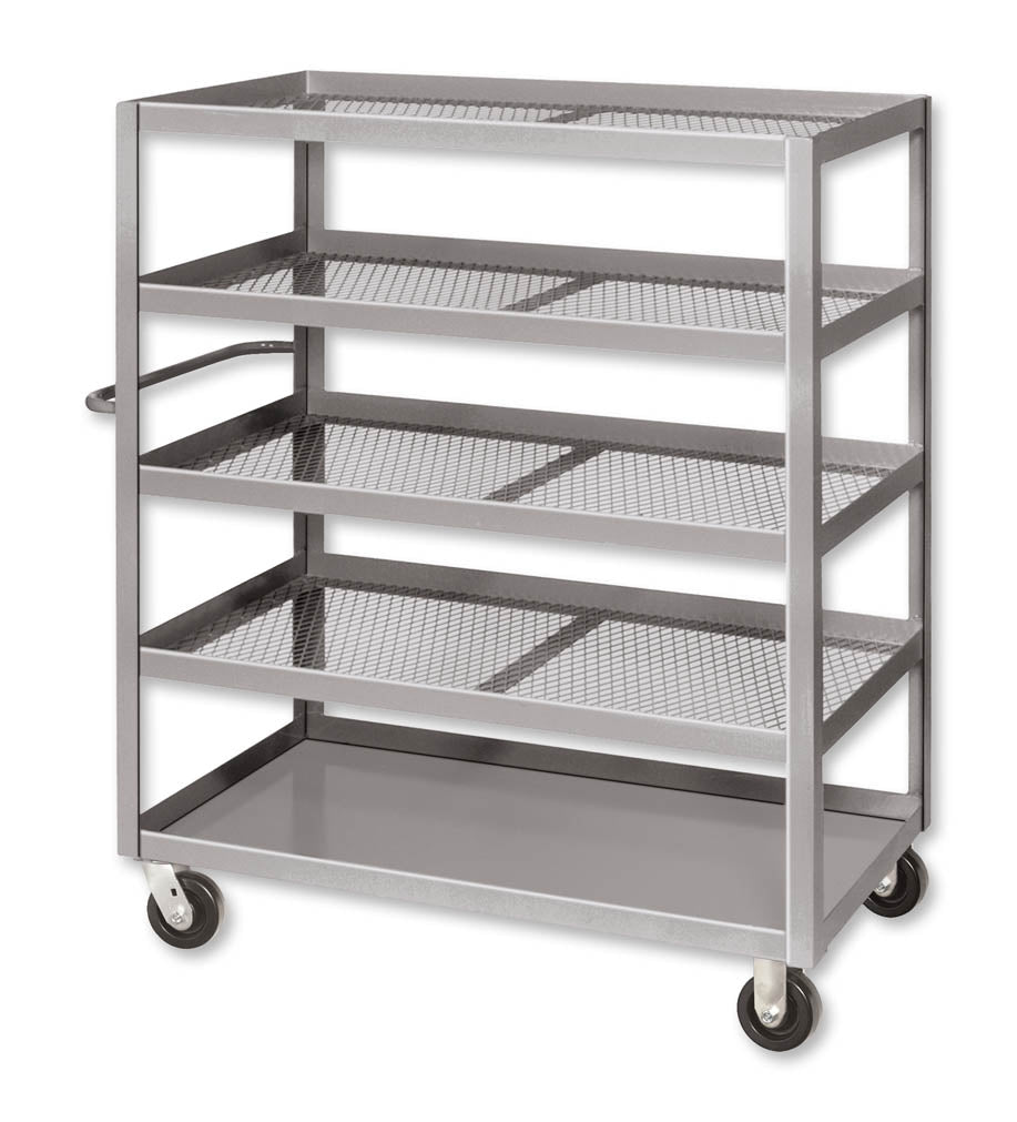 Pucel 24" x 48" Expanded Cart w/ Steel Casters