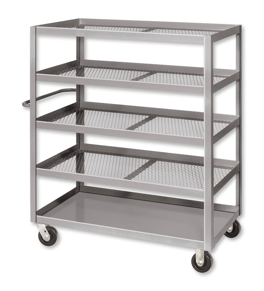 Pucel 18" x 28" Expanded Cart w/ Steel Casters