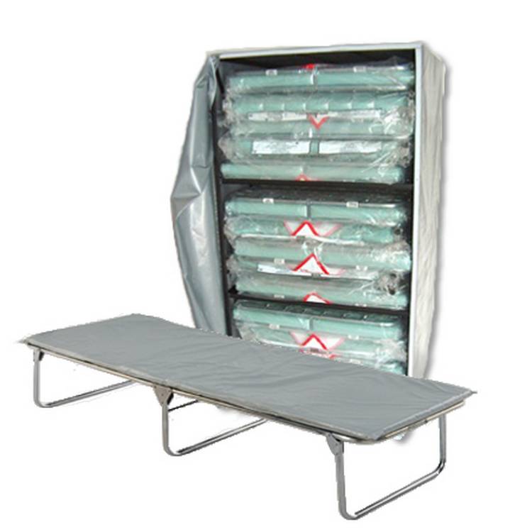 15 Extra Wide Cots w/ Cart