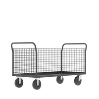 Thumbnail for Valley Craft Cage Cart - Platform, 3-Sided, 60