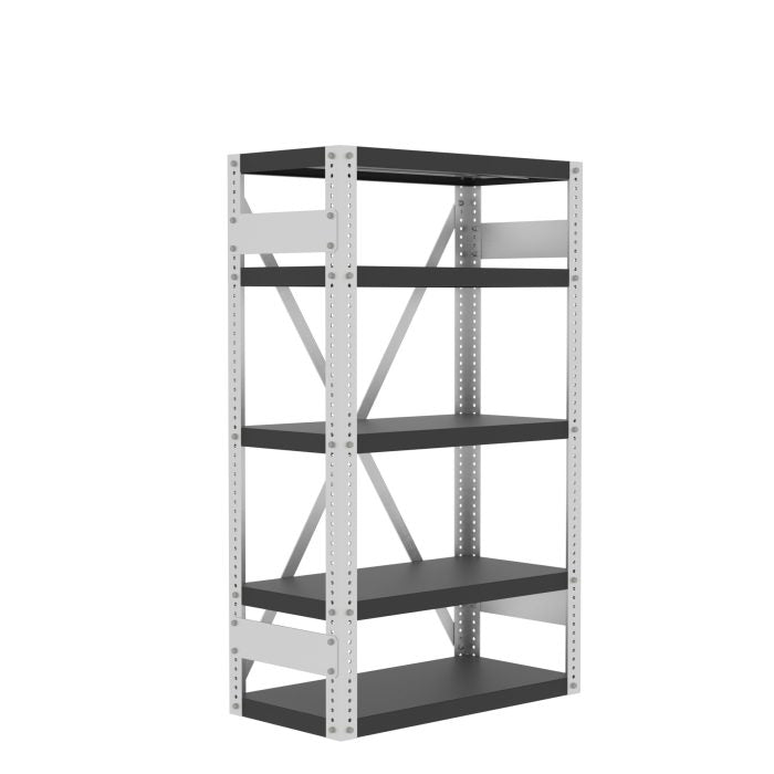 Valley Craft Heavy Duty Shelving, 12 Gauge - 36"W x 18"D x 60"H, 2500 lb. Capacity/Shelf