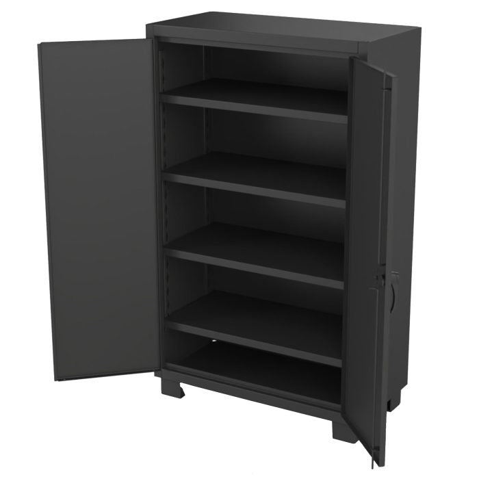 Valley Craft 12 Gauge Cabinet, Heavy Duty - 48"W x 24"D x 78"H, (4) Shelves, 1900 lb. Capacity/Shelf