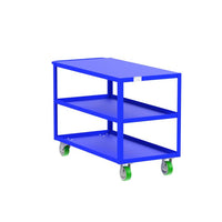 Thumbnail for Valley Craft 3-Shelf Utility Cart - Flat Top, 48