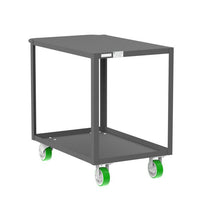 Thumbnail for Valley Craft 2-Shelf Utility Cart - Flat Top, 36