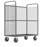 Thumbnail for Valley Craft Cage Cart - Stock Picking, 3-Sided, (1) Adjustable Shelf, 57