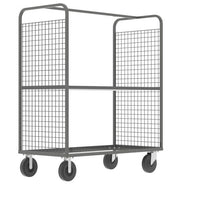 Thumbnail for Valley Craft Cage Cart - Stock Picking, 2-Sided, (1) Adjustable Shelf, 57