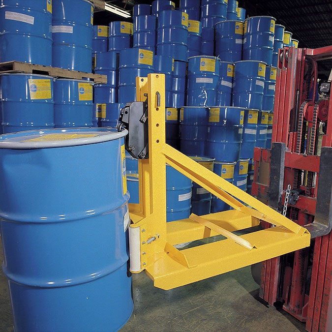 1-Drum Fork Mounted Drum Lifter w/ 1,500-lbs Capacity