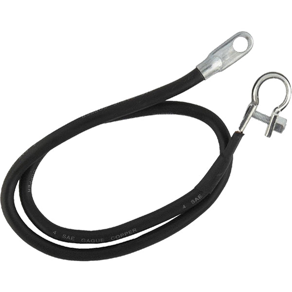 Southwire® Top Post Battery Cable, 6 ga, 15", Black, 1/Each