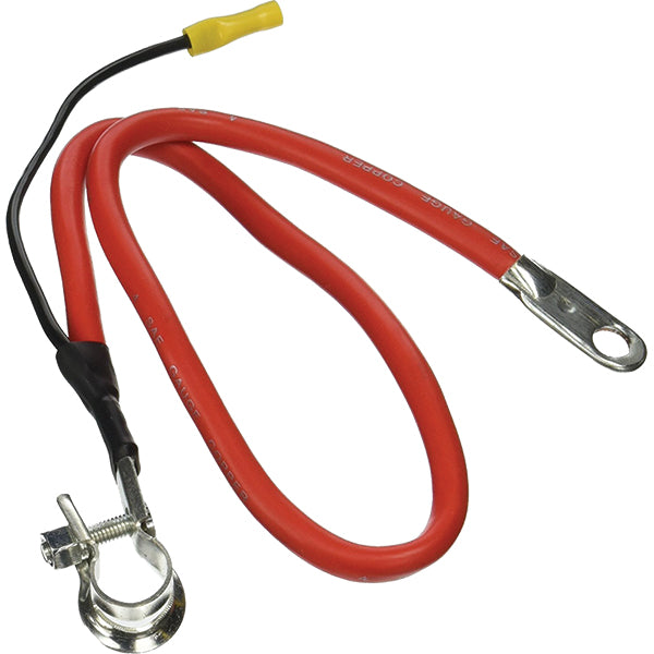 Southwire® Top Post Battery Cable w/ Lead Wire, 4 ga, 25", Red, 1/Each