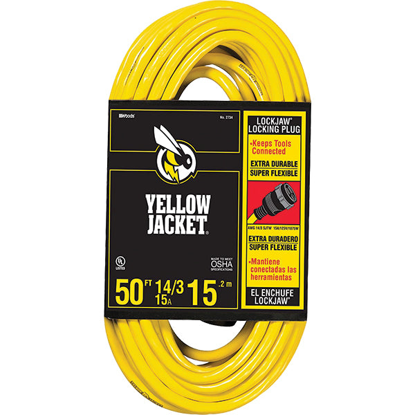 Southwire® Yellow Jacket® Extension Cord w/ Lock Jaw